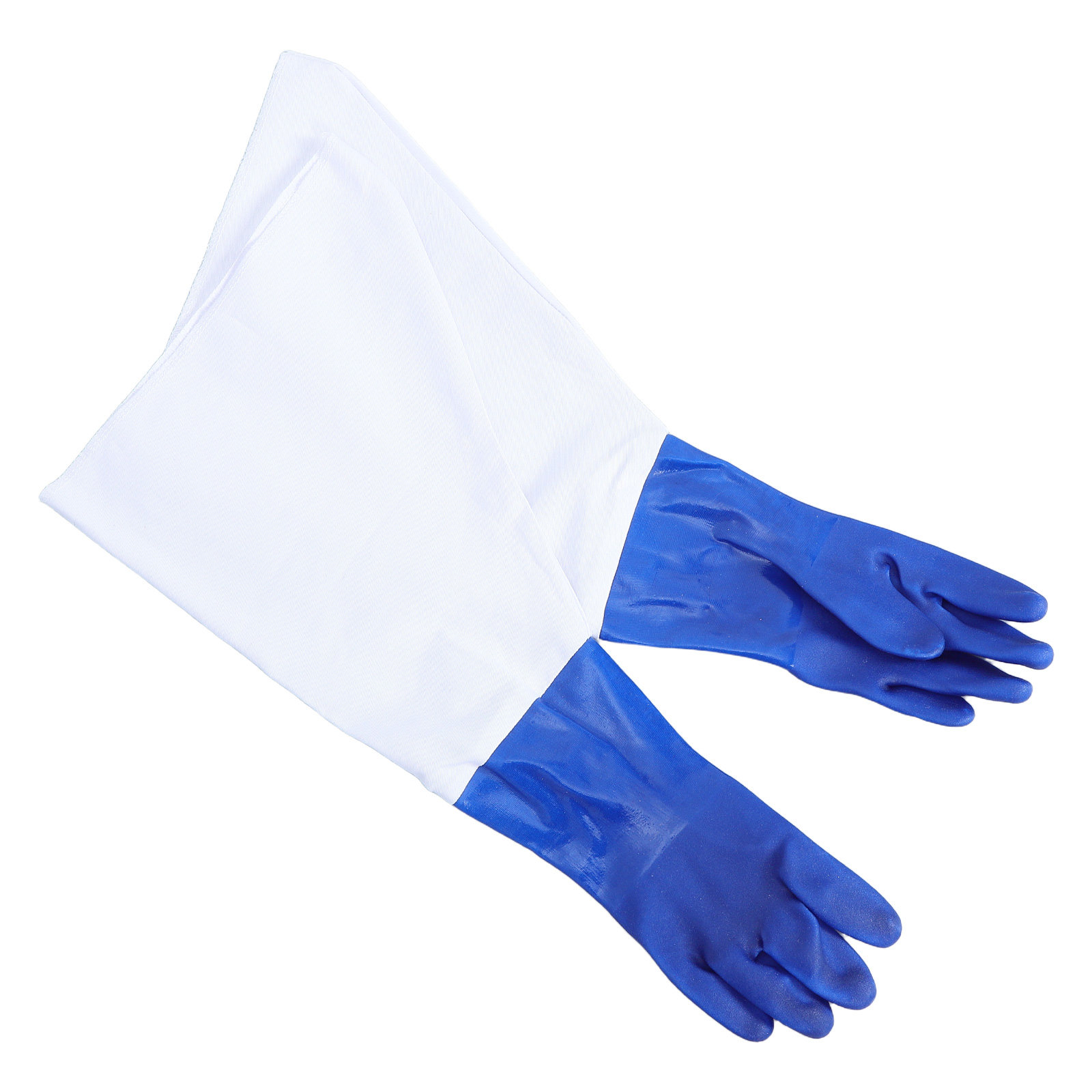Rubber Glove Cleaning - 1組のサンドブラストキャビネット用ゴム手袋、頑丈な工業用グレード、砂除去、清掃、作業場での使用に適した耐傷性。