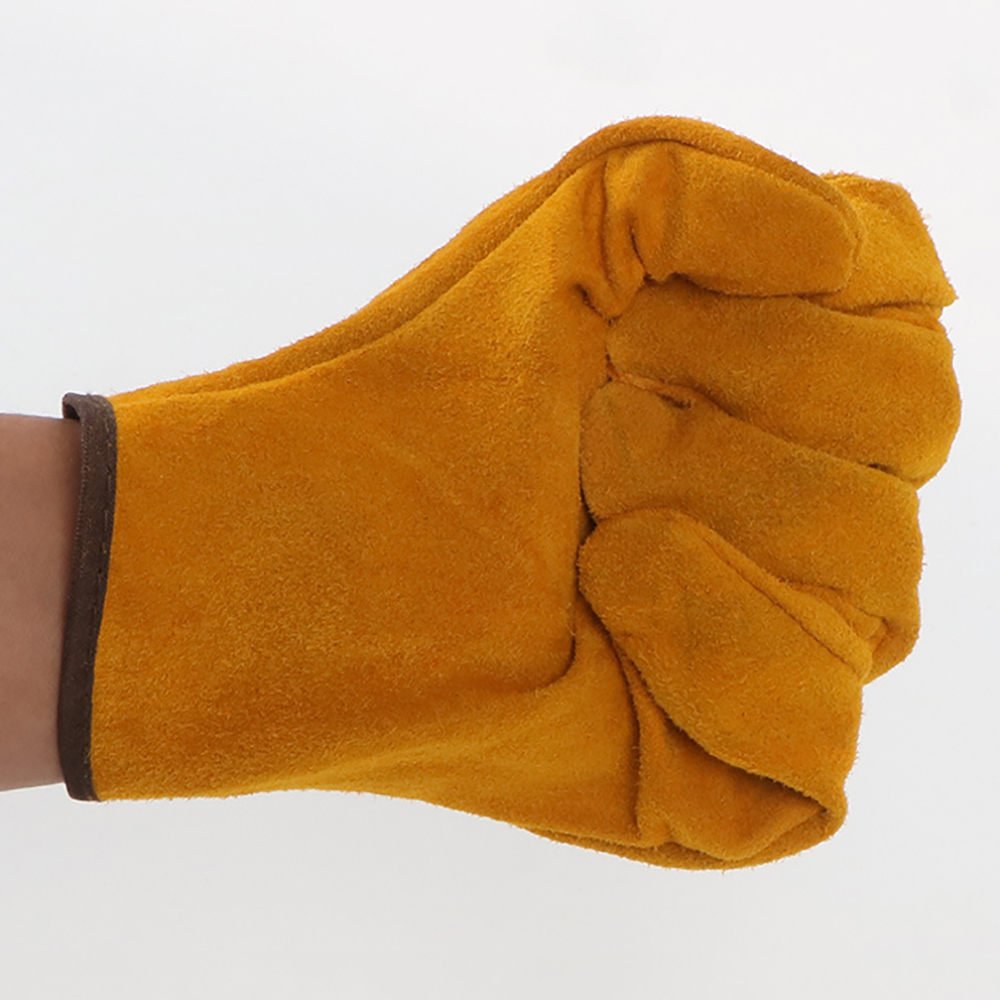 作業手袋ドライバー狩猟運転農場庭溶接セキュリティ保護安全メカ - Leather Driving Glove のレビューと価格