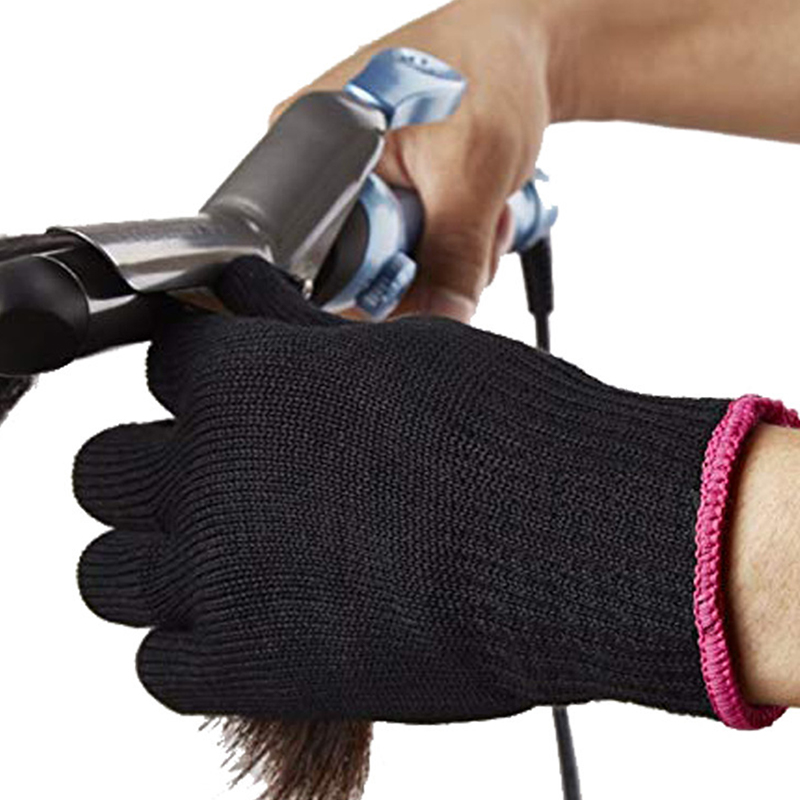 1Pc 新しい両面ヘアストレートナーパーマカーリング理髪耐熱 - Heat Resistant Glove のレビューと価格