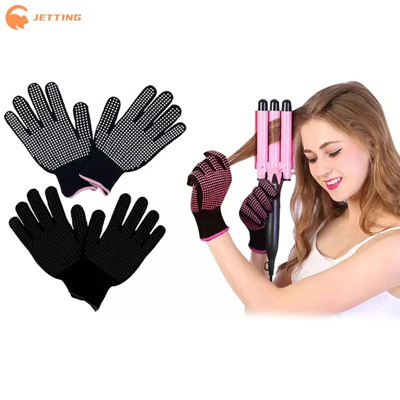 1 個ヘアサロンスタイリング手袋両面ヘアストレートナーパーマ - Heat Resistant Glove のレビューと価格