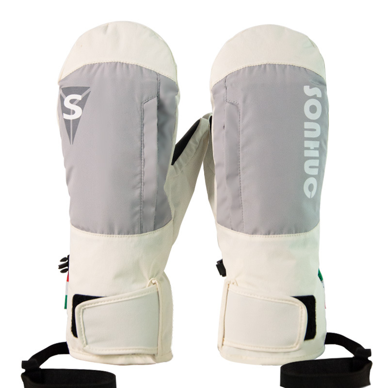 アウトドアスポーツマウンテンマンスキーミトン冬防水暖かい女性 - Winter Glove Insulated のレビューと価格