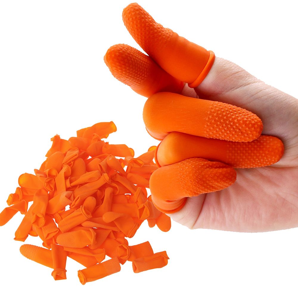 100 個クリーニングアクセサリーネイルアートツール天然ラテ - Rubber Glove Cleaning のレビューと価格