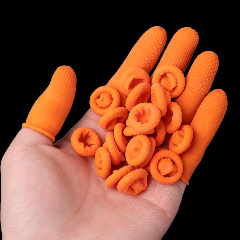 100 個クリーニングアクセサリーネイルアートツール天然ラテ - Rubber Glove Cleaning のレビューと価格