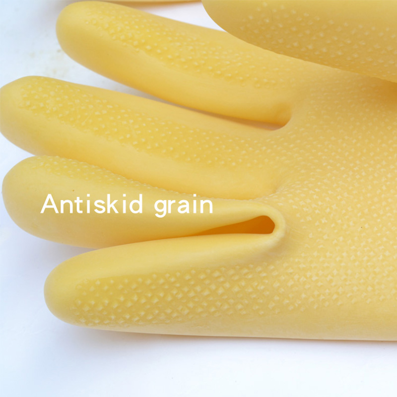 厚いラテックス洗浄手袋,家庭用食器洗い機,防水手袋 - Dish Glove Rubber のレビューと価格