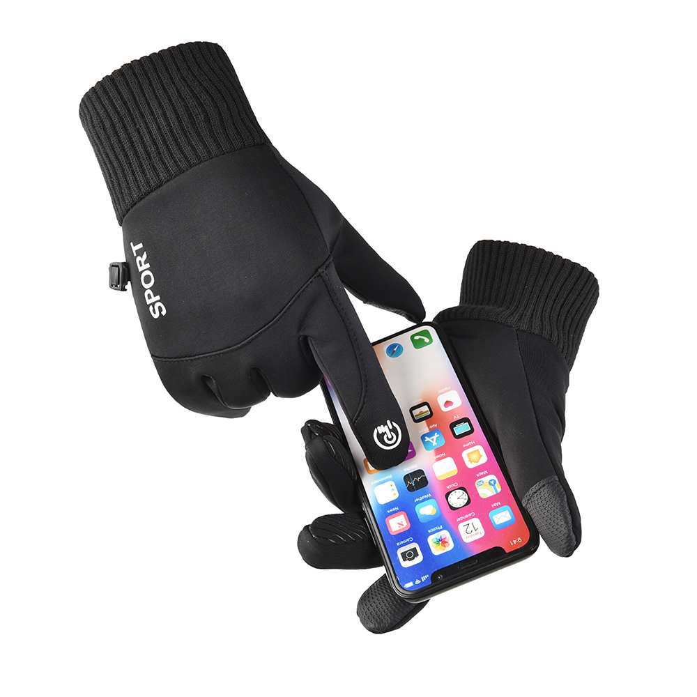 冬防水メンズ手袋防風スポーツ釣りタッチスクリーン運転オートバ - Ski Glove Waterproof のレビューと価格