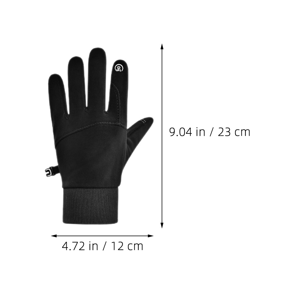 1組のサイクリンググローブ、保温性、防風性、防水性、滑り止め - Winter Glove Insulated のレビューと価格