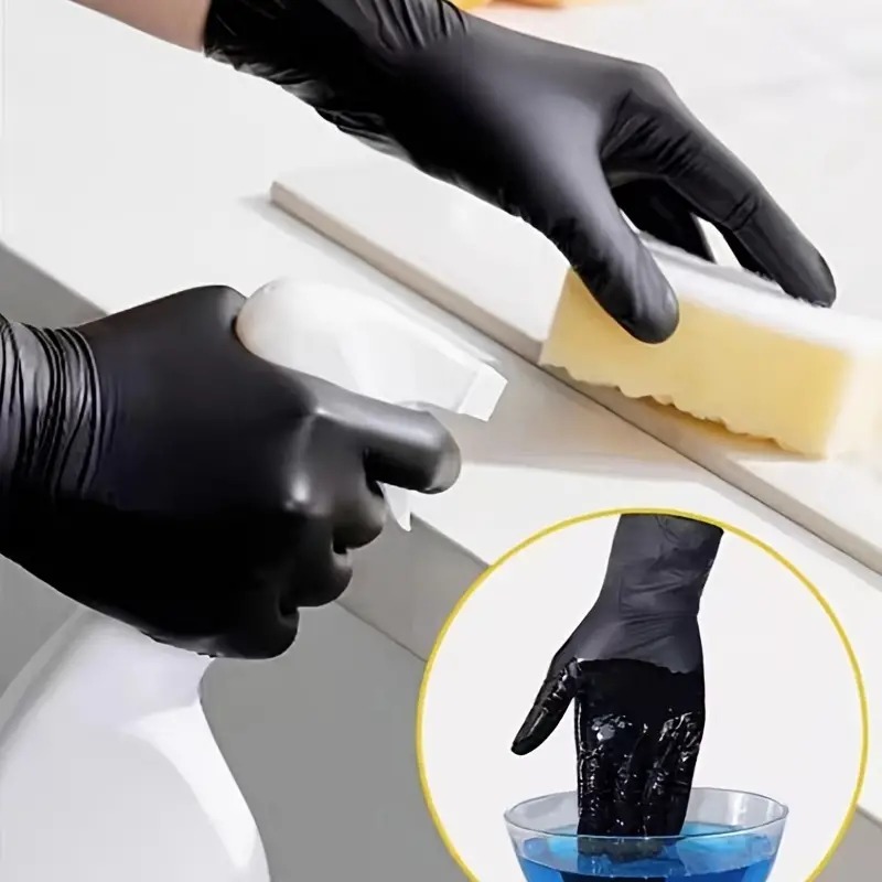 100/50/20個入り ニトリル手袋 厚手 使い捨て手袋  - Nitrile Mechanic Glove のレビューと価格