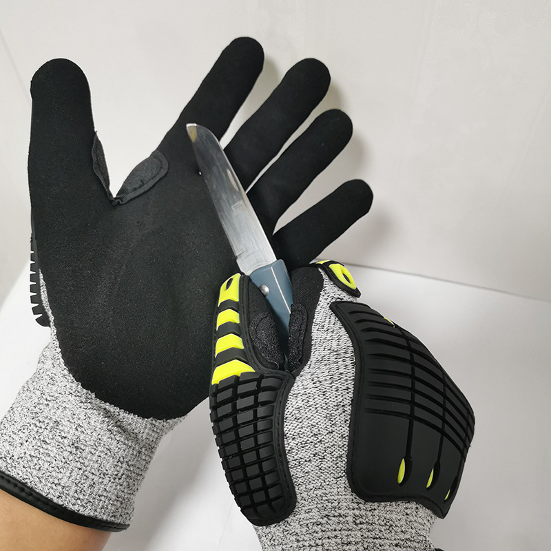耐振動グローブ SBRパッド TPRプロテクター 衝撃吸収  - Work Glove Impact のレビューと価格