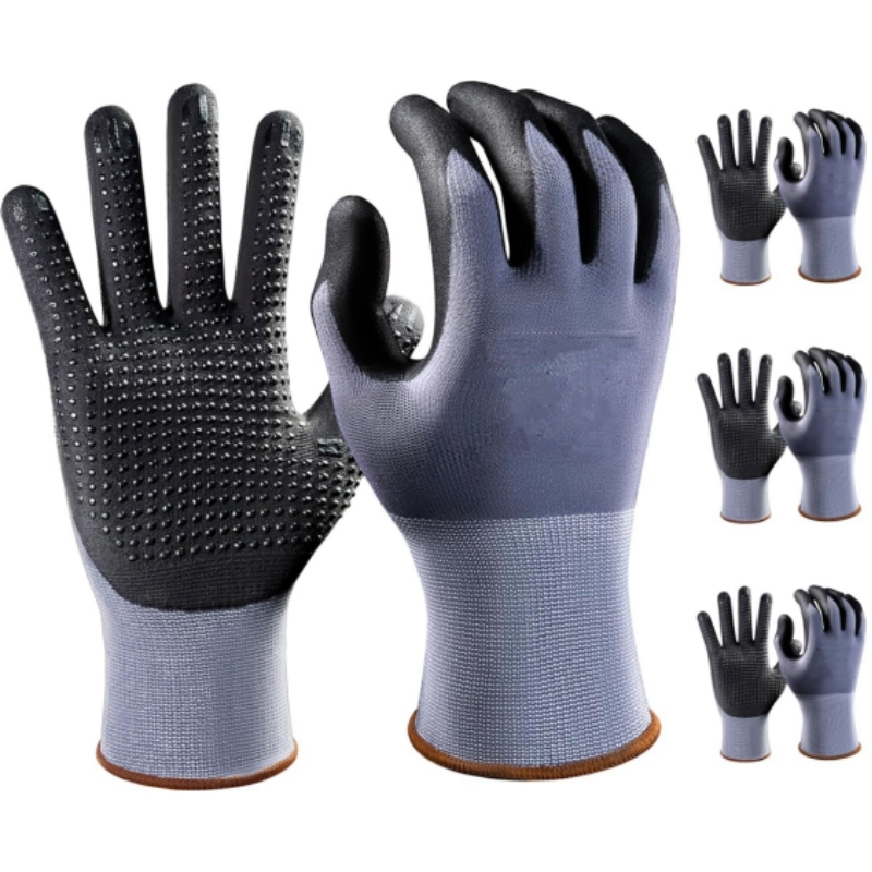 マイクロフォーム安全作業用手袋 ナイロンニトリルコーティング - Nitrile Mechanic Glove のレビューと価格