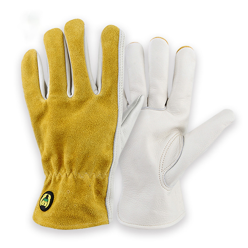 革の安全作業用手袋ガーデニング大工手袋通気性のある衛生的なト - Leather Driving Glove のレビューと価格