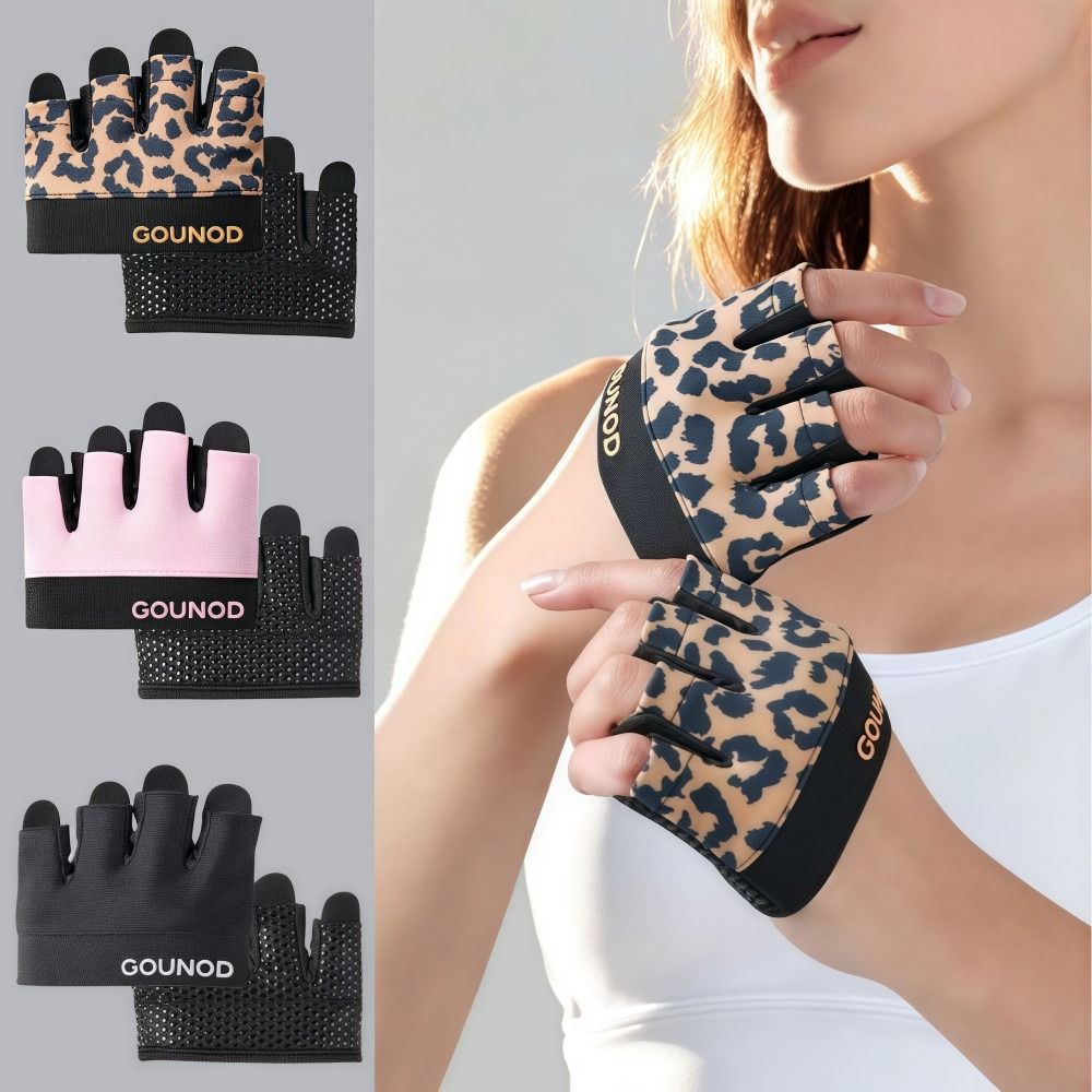 ハーフフィンガーサイクリンググローブ 滑り止め 通気性 4本 - Workout Glove Gym のレビューと価格