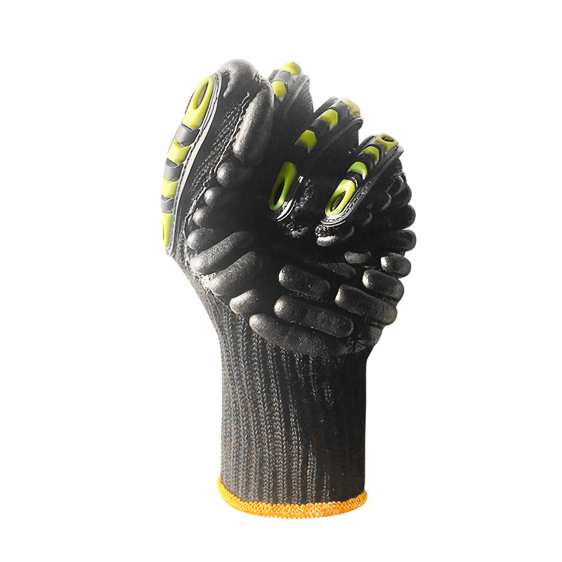プロフェッショナル防振安全手袋 鉱山掘削用 5段階耐衝撃性  - Work Glove Impact のレビューと価格