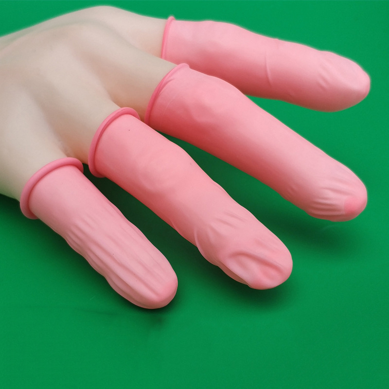 50 個使い捨てフィンガーカバー天然ゴム手袋滑り止め帯電防止 - Latex Disposable Glove のレビューと価格